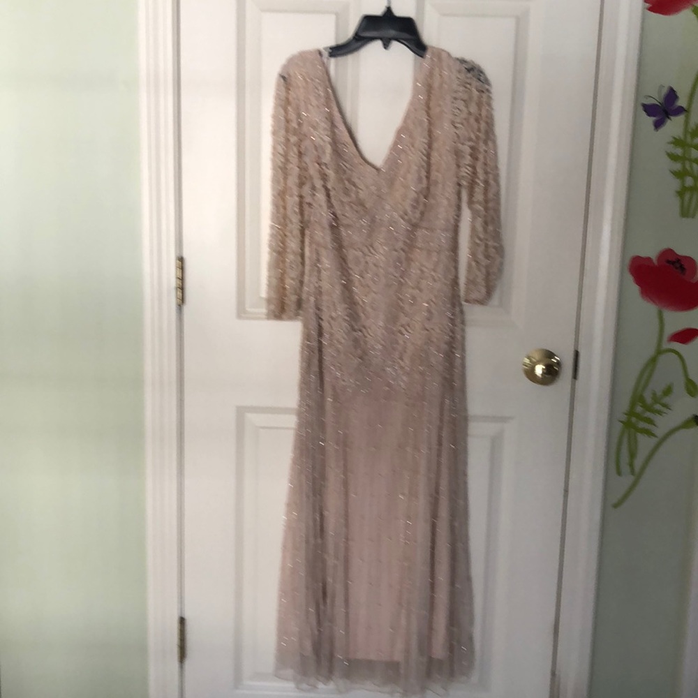 Pissarro nights light blush colored dress